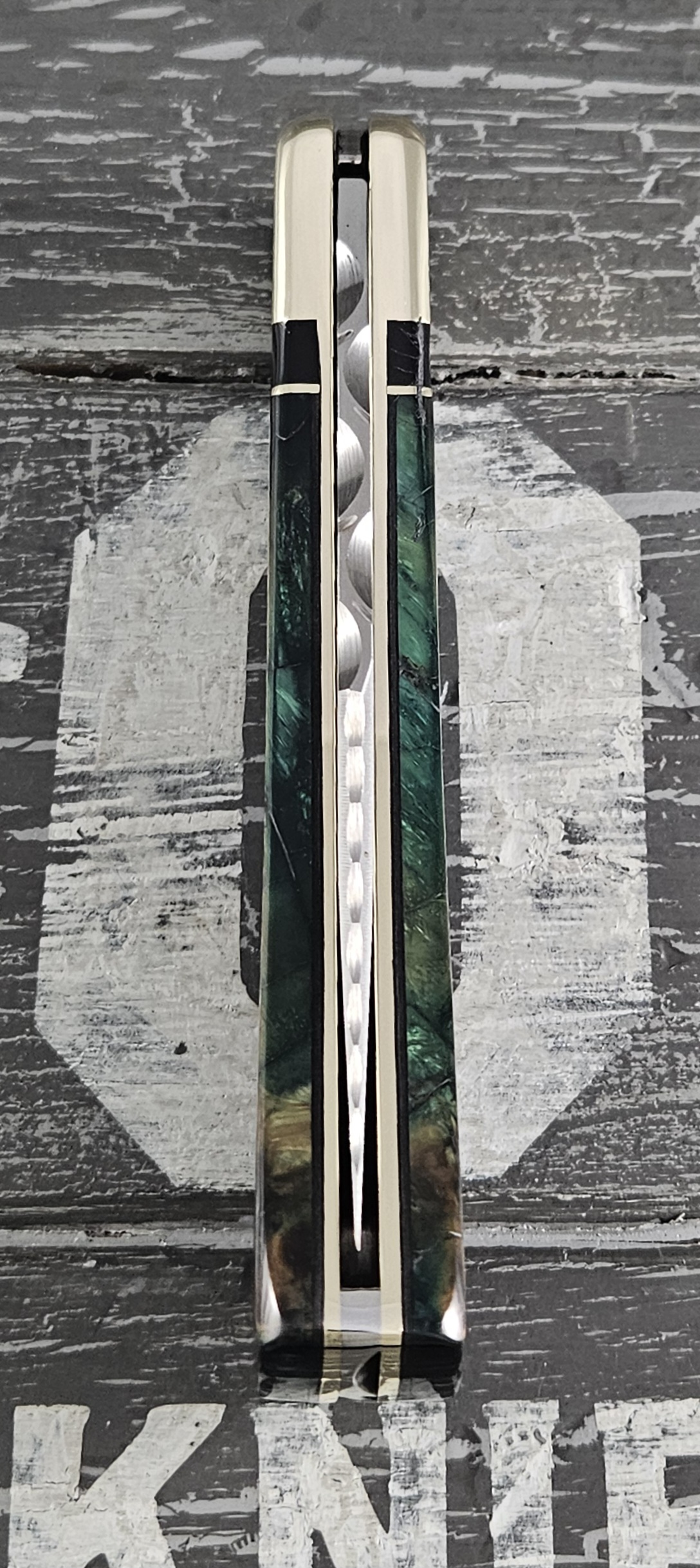Customized Buck Knife 110 Folding Hunter Mammoth Edition 5 - Image 13
