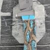 Customized Buck Knife Gen 5 Skinner Turquoise Cholla Cactus - Image 8