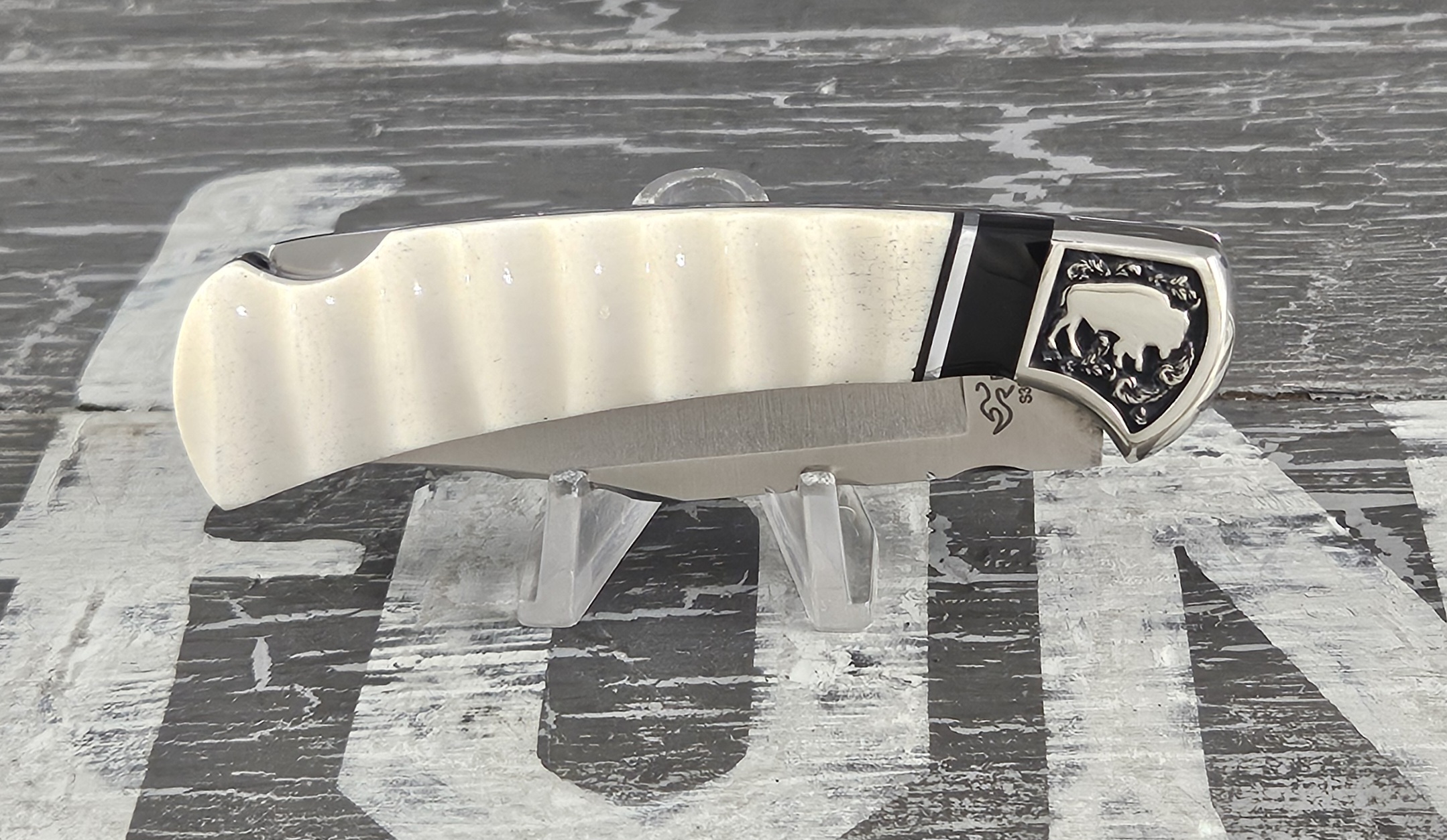 Customized Buck Knife 112 Buffalo Edition - Image 3