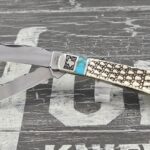 Customized Trapper Texas Edition Turquoise Armadillo Dots