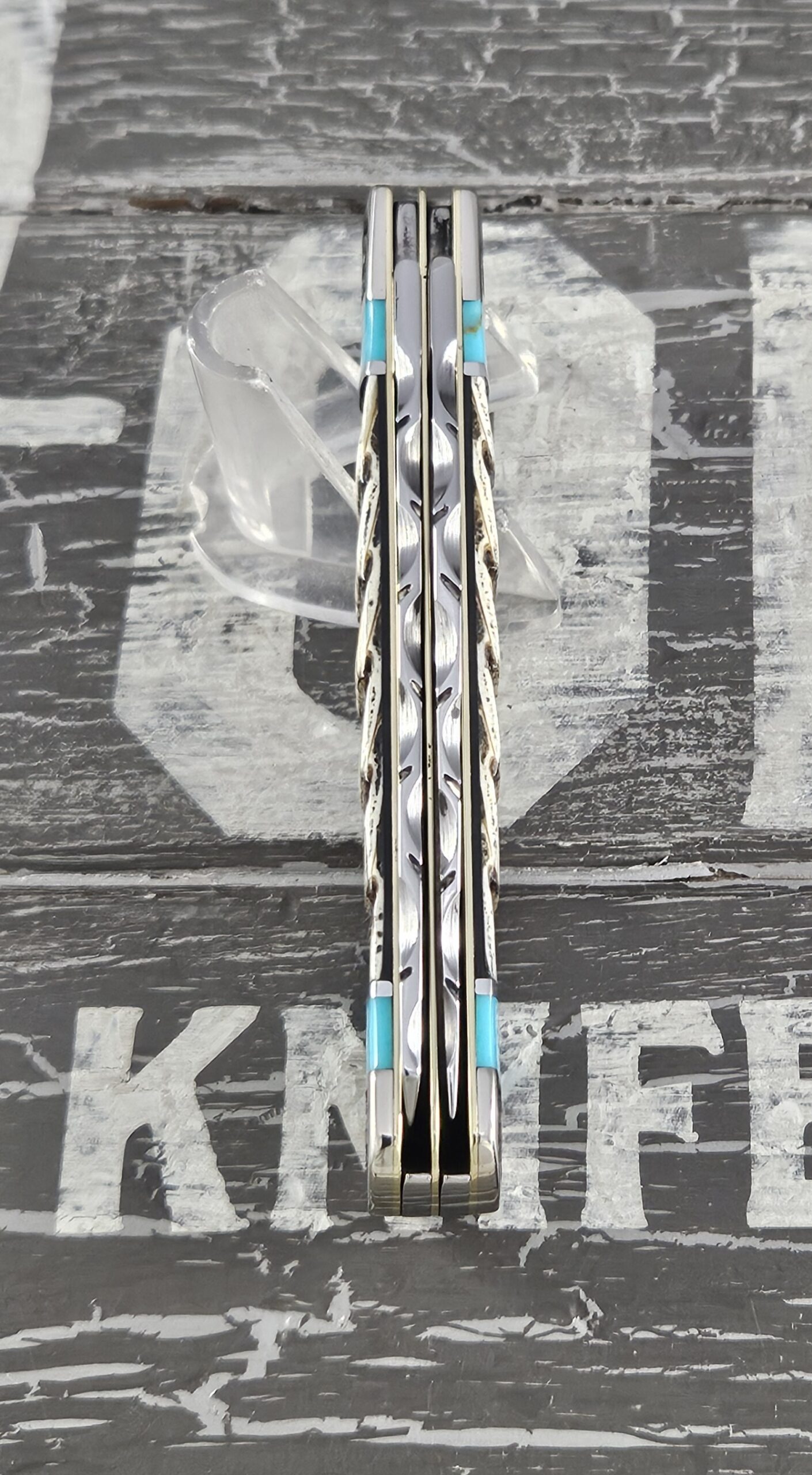 Customized Trapper Texas Edition Turquoise Armadillo Rib - Image 5