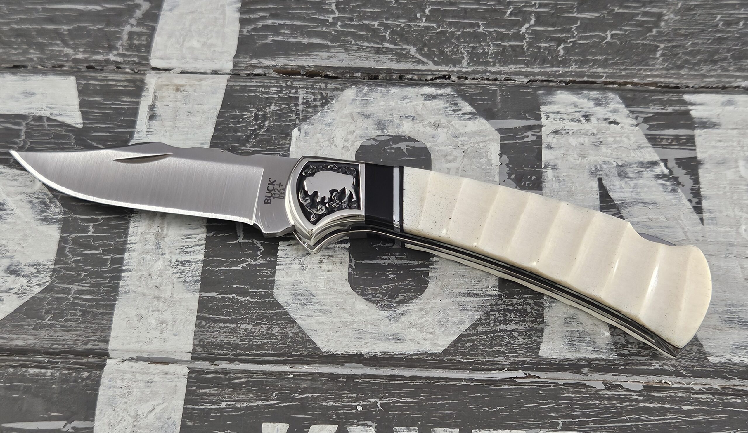 Customized Buck Knife 112 Buffalo Edition - Image 6