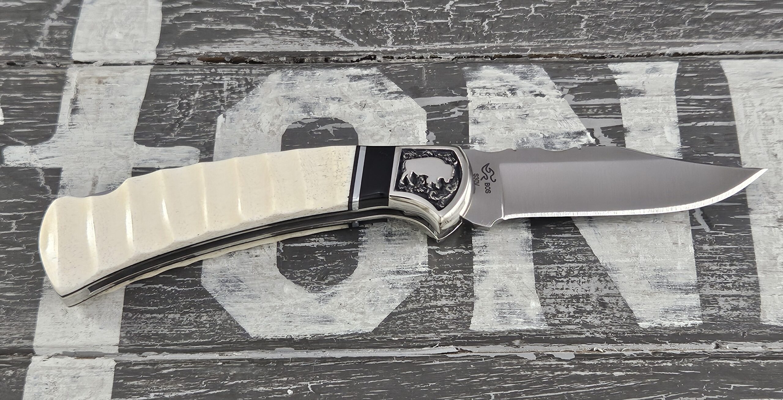Customized Buck Knife 112 Buffalo Edition - Image 7