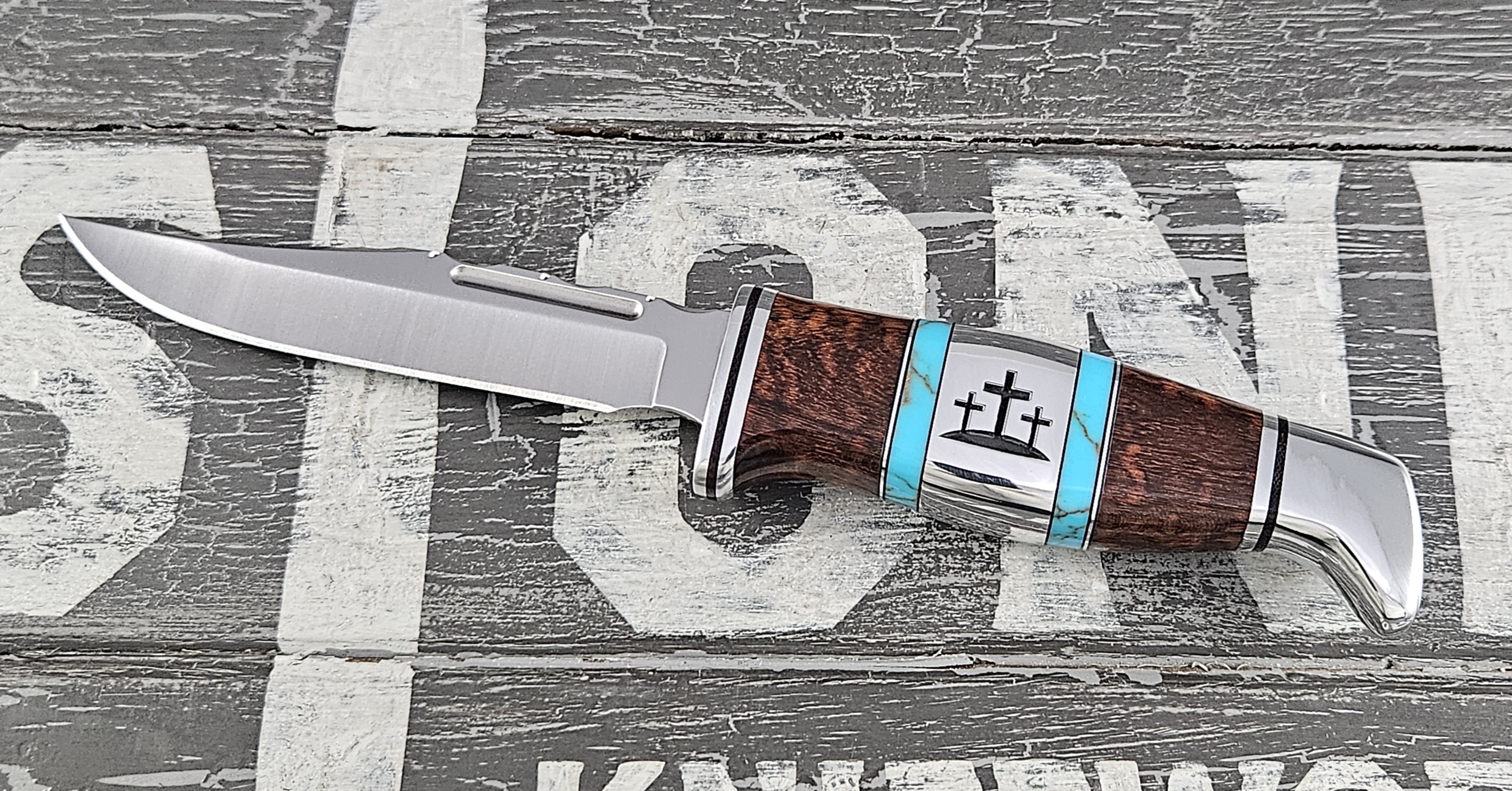 Customized Buck Knife 117 Brahma Cross Series - Image 6